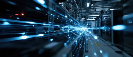 Futuristische Datendarstellung