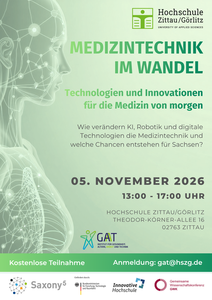 Flyer von der Veranstaltung