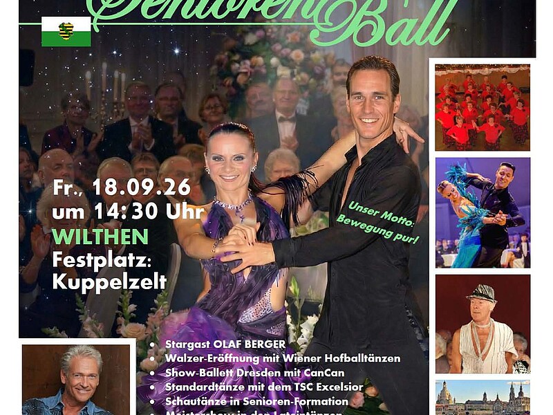 [Translate to Englisch:] Plakat sächsischer Seniorenball