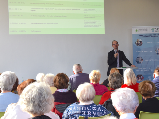 Prof. Andreas Hoff als Vortragender