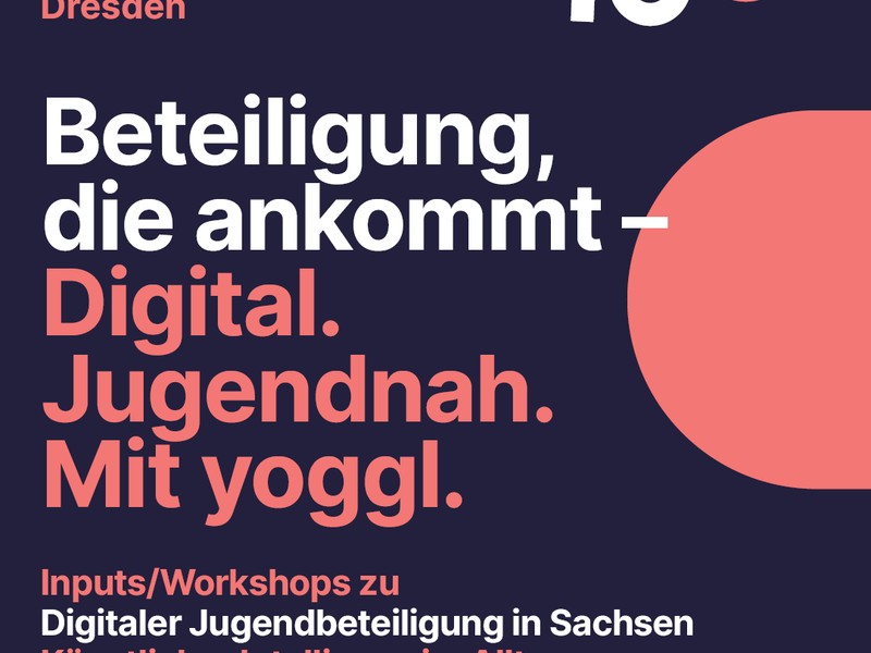 [Translate to Englisch:] Plakat der Veranstaltunmg Beteiligung die ankommt