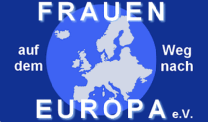 Logo: Frauen auf dem Weg nach Europa